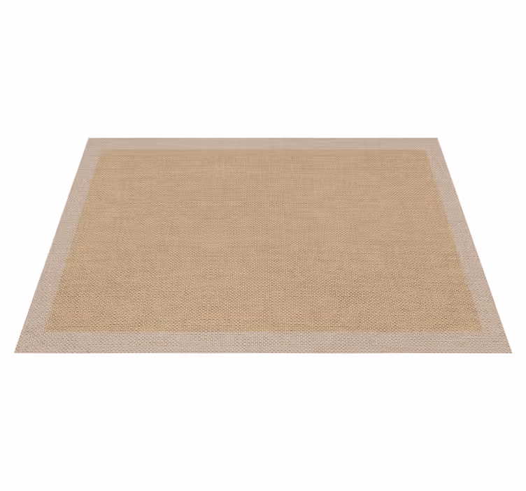Vinyl Teppich minimalistisch teplon beige Natur - TenStickers