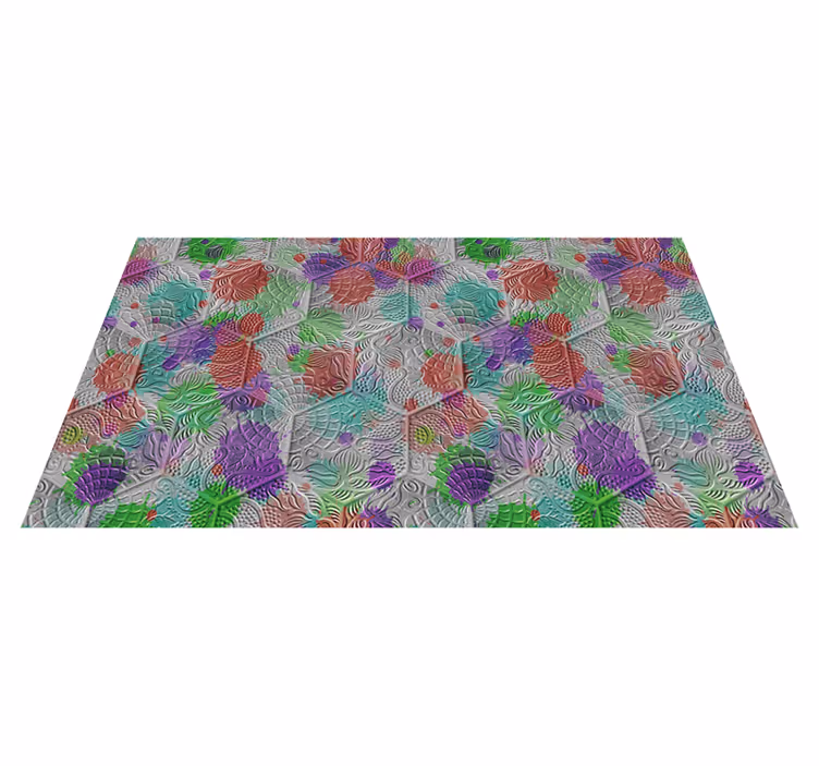 Vinylteppich Vintage Gaudi-Fliesen - TenStickers