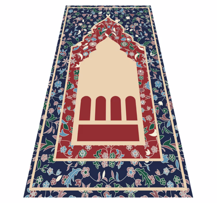 Vinylteppich blumenmuster persischer - TenStickers