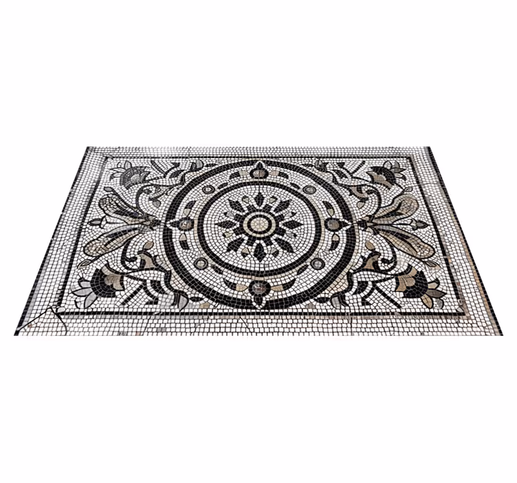 Vinyl Teppich Esszimmer jugendstil-design - TenStickers