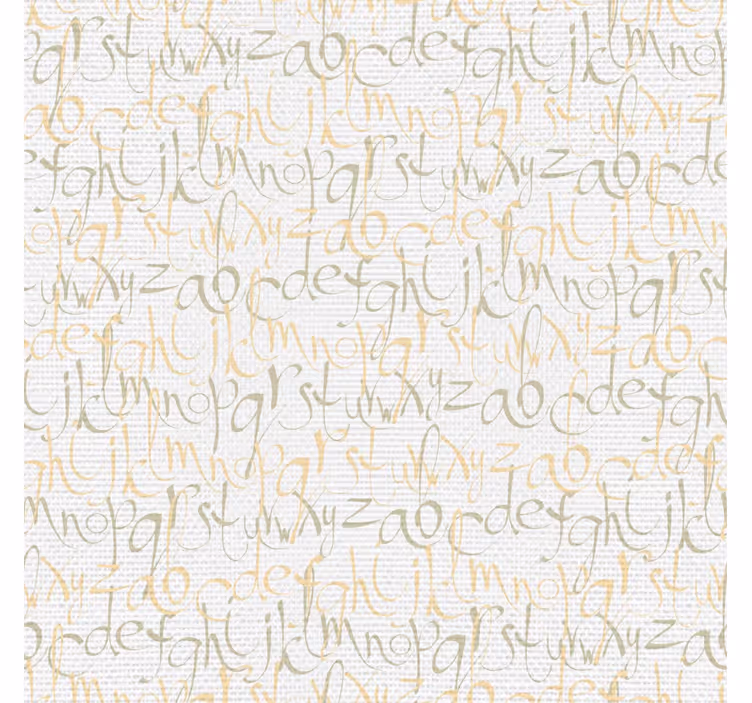 Tapete Schriftzug urbane vintage-buchstaben - TenStickers