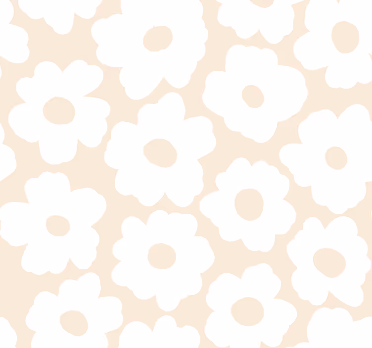 Fototapete Natur weißer Mohn - TenStickers