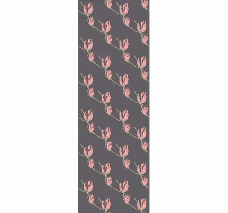 Blumentapete stilvolles florales design - TenStickers
