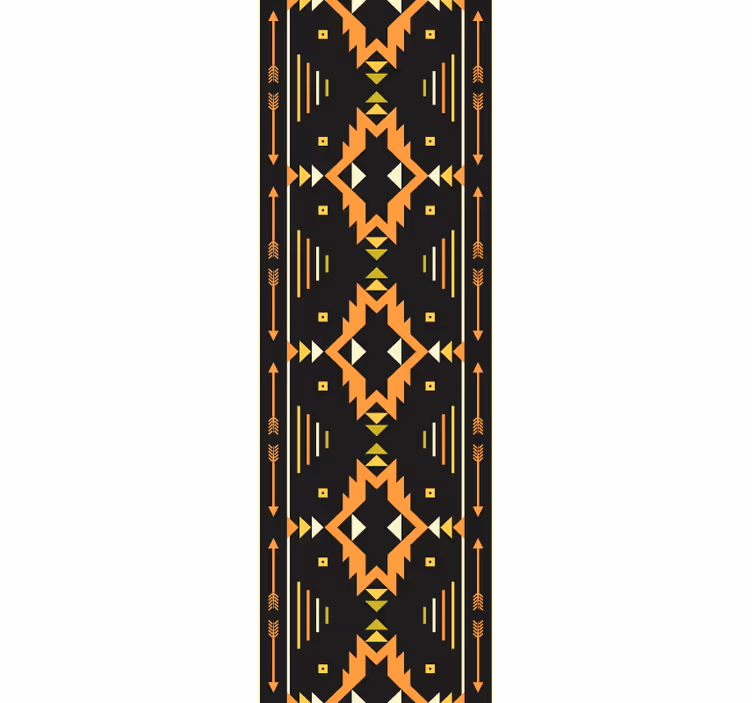 Tapete geometrisch symmetrisches musterdesign - TenStickers