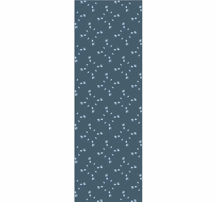 Tapete Modern blumenmusterdesign - TenStickers