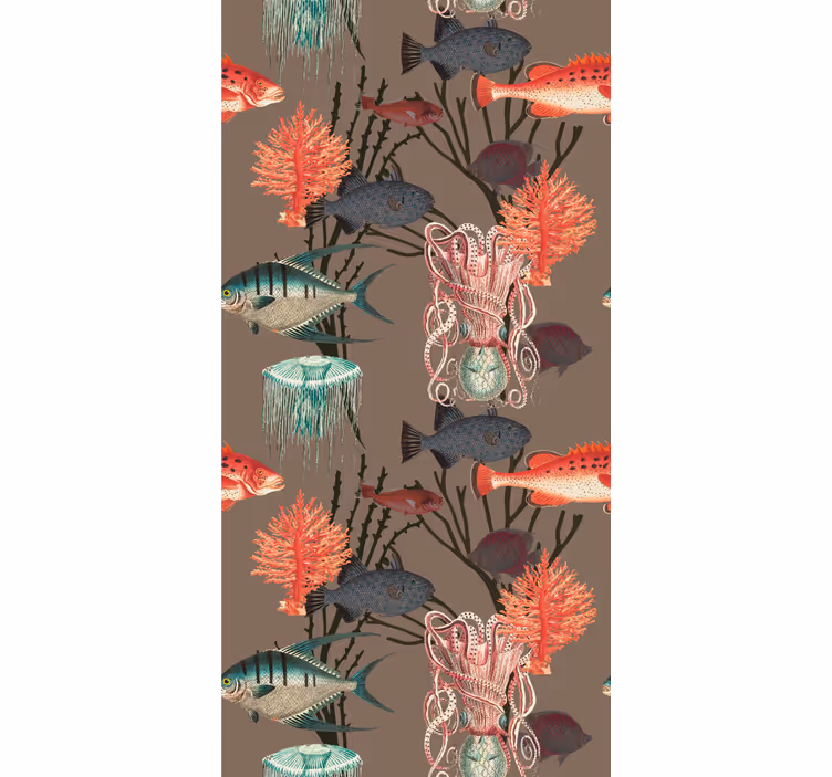Tapete Fische unterwasserleben - TenStickers