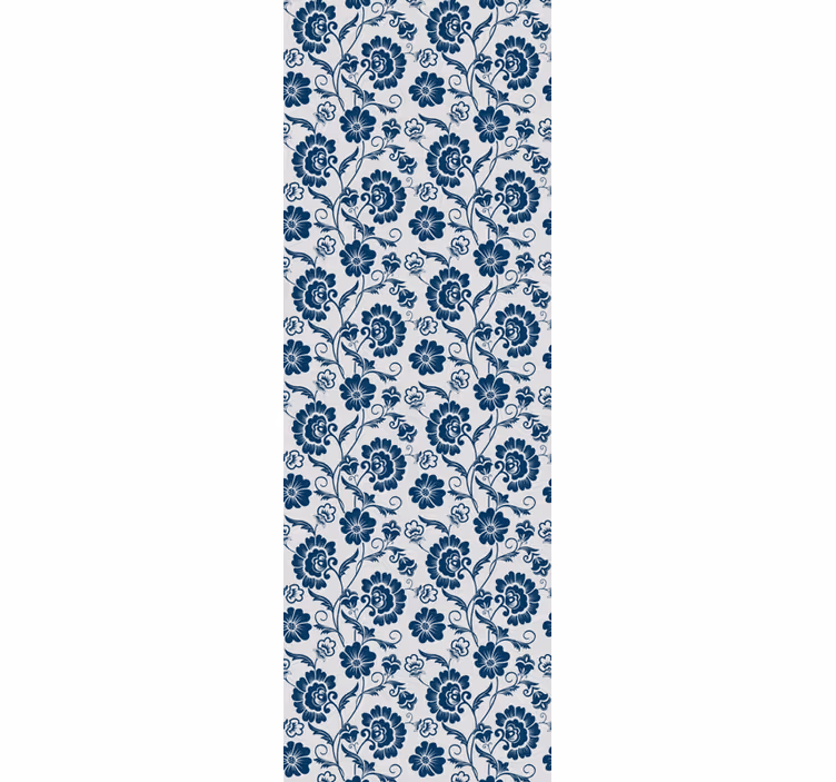 Blumentapete florales rankendesign - TenStickers