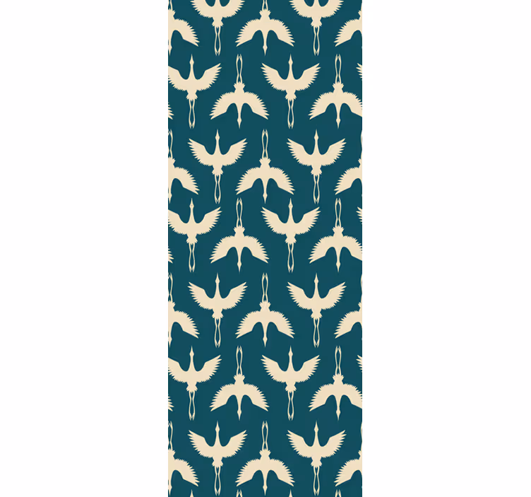 Tapete Vögel elegante beige designs - TenStickers