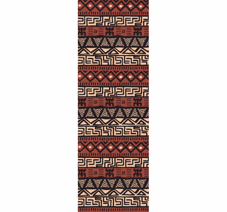 Ornament Tapete geometrische stammesmuster - TenStickers