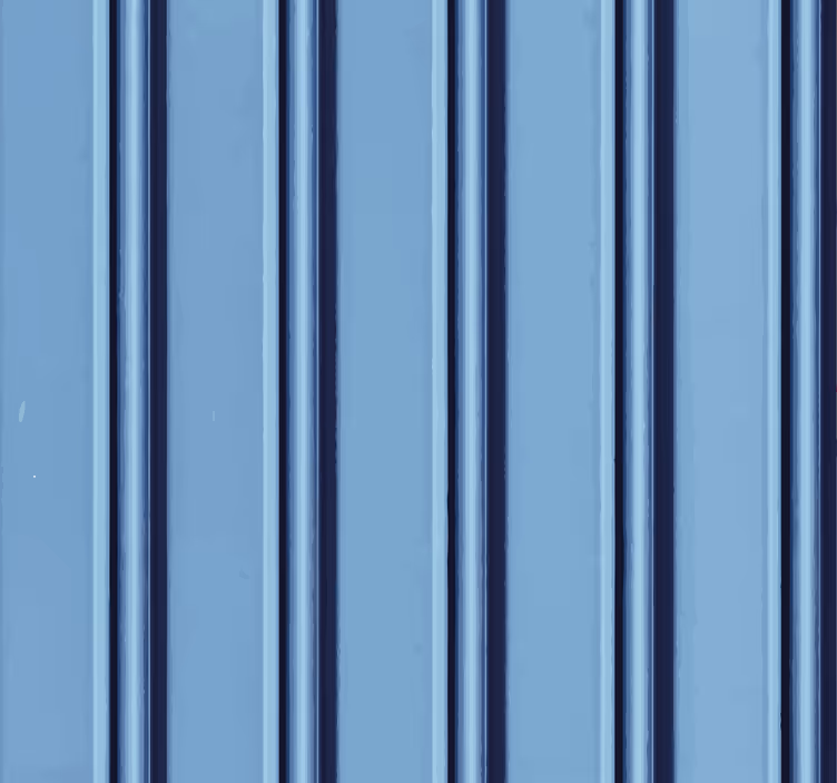 Muster Tapete vertikale blaue streifen - TenStickers