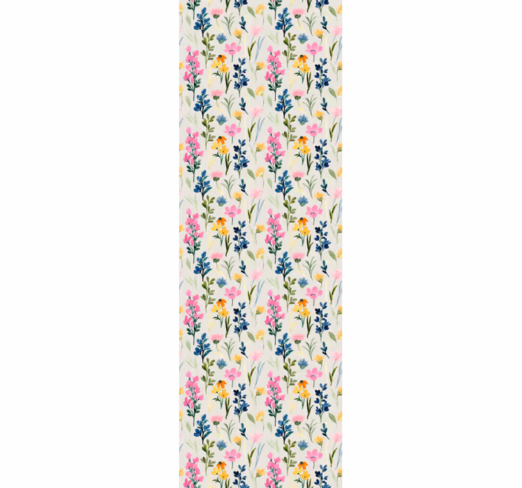 Blumentapete lebendige blumendarstellung - TenStickers