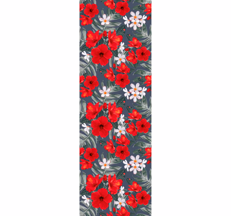 Blumentapete lebendige blumenpracht - TenStickers