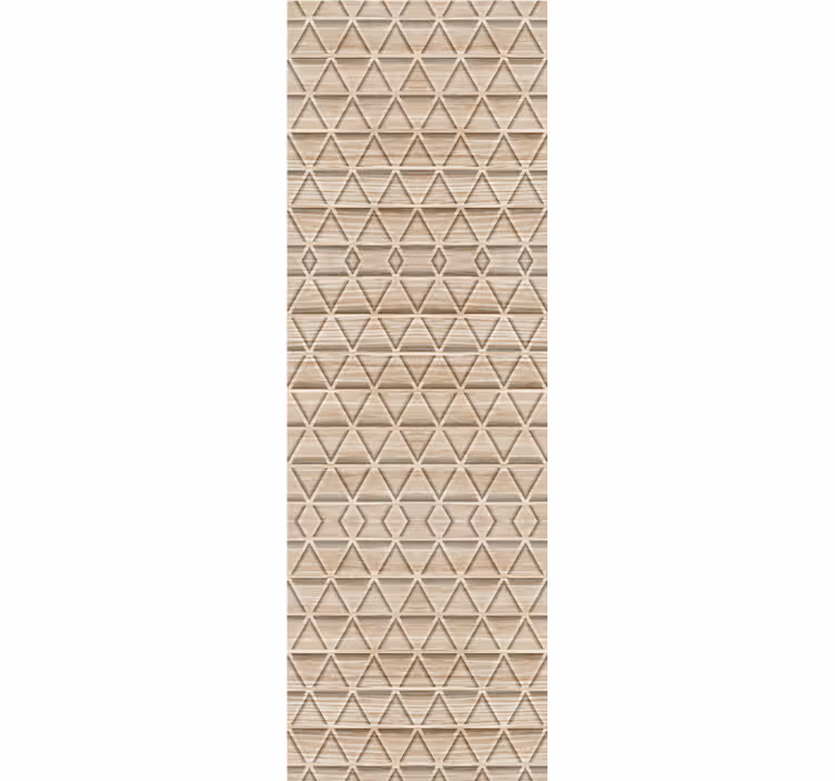Tapete Dreiecke 3d-texturebenen - TenStickers