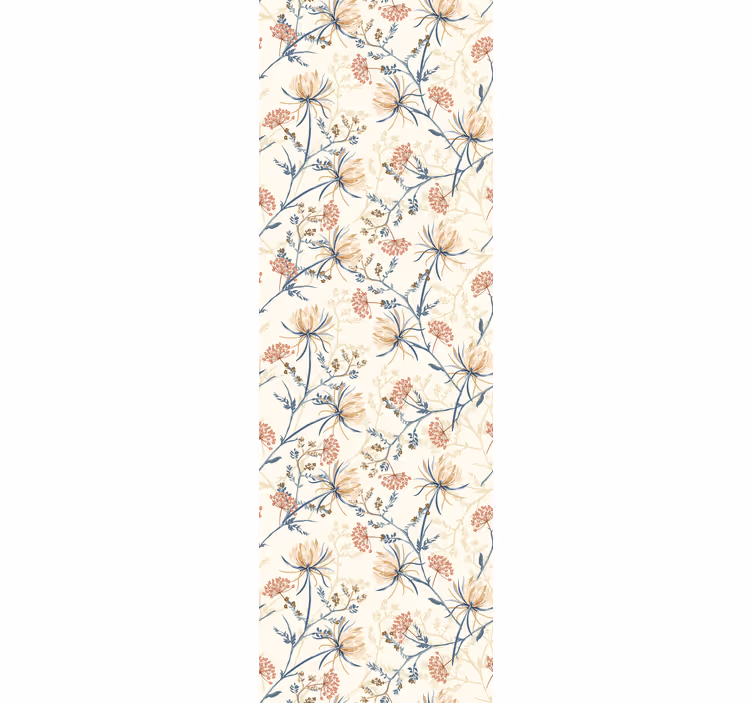 Blumentapete blühende blumenarrangement - TenStickers