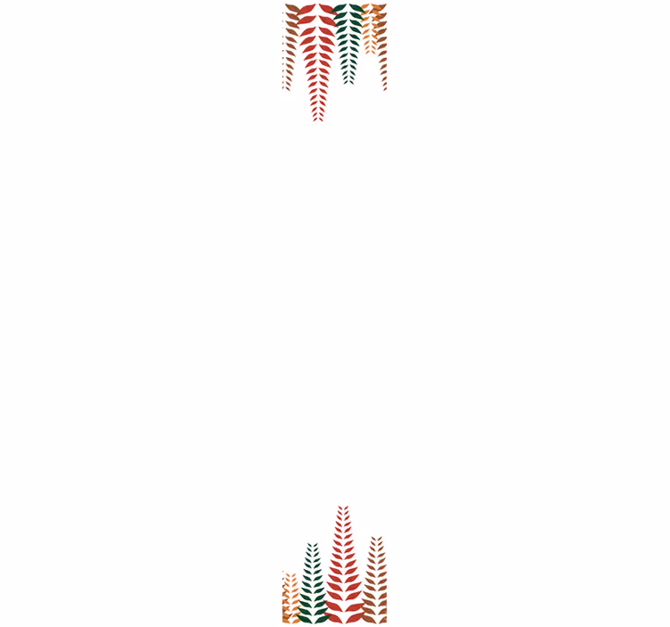 Tapete Natur Blumentapete elegante Farnformen - TenStickers