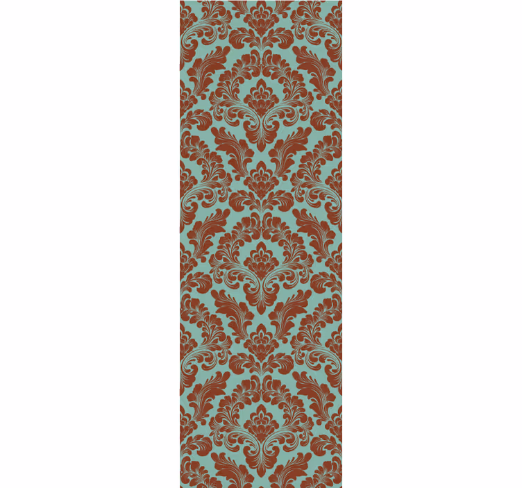 Tapete barock mit elegantem damaskmuster - TenStickers