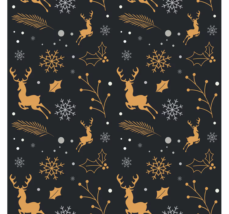 Weihnachtstapete frohe weihnachtskomposition - TenStickers