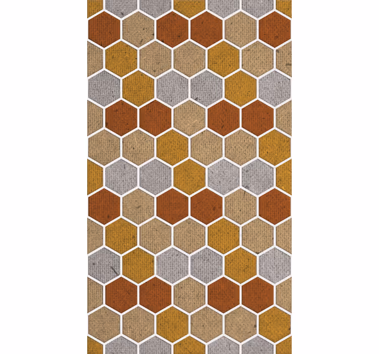 Ornament tapete mit paneeleffekt textur - TenStickers