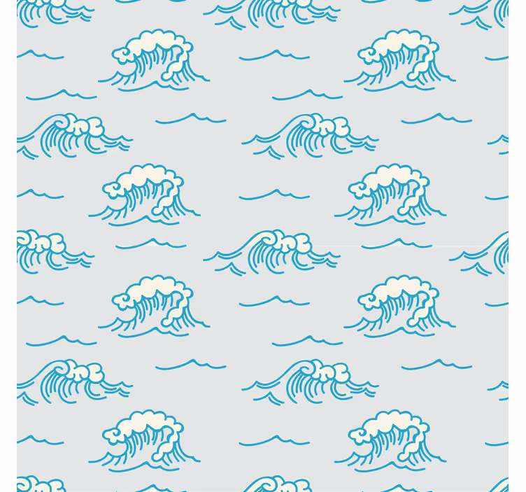Tapete schlafzimmer welle des meeres - TenStickers