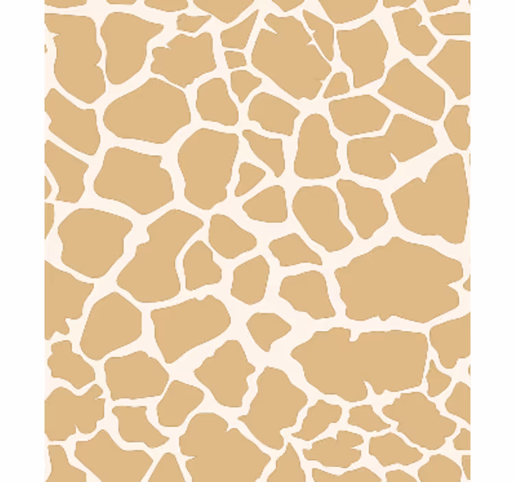 Tapete tiere giraffenmuster - TenStickers