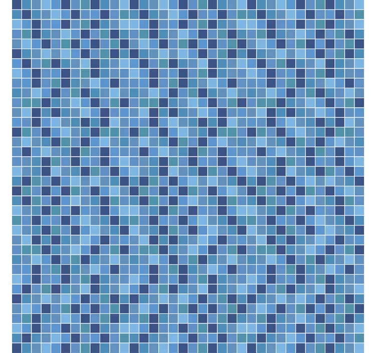 Büro tapete geometrisches mosaikgewebe - TenStickers