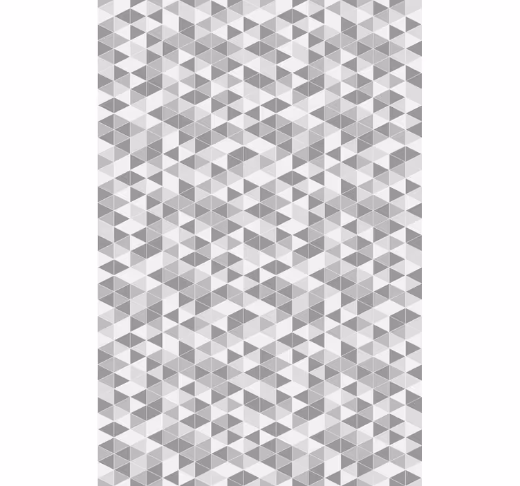 Tapete esszimmer geometrisches dreiecks-muster - TenStickers