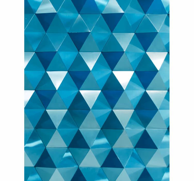 Tapete geometrisch dreiecksfliesen - TenStickers