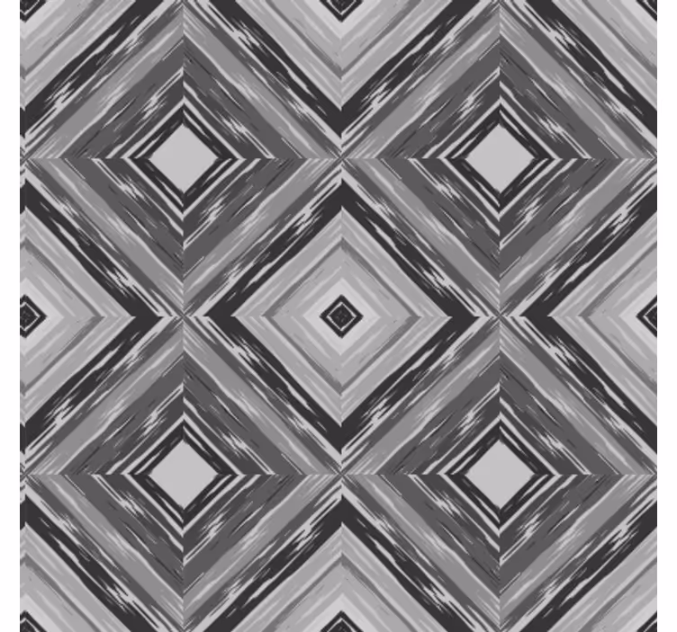 Tapete geometrisch diamantillusion - TenStickers