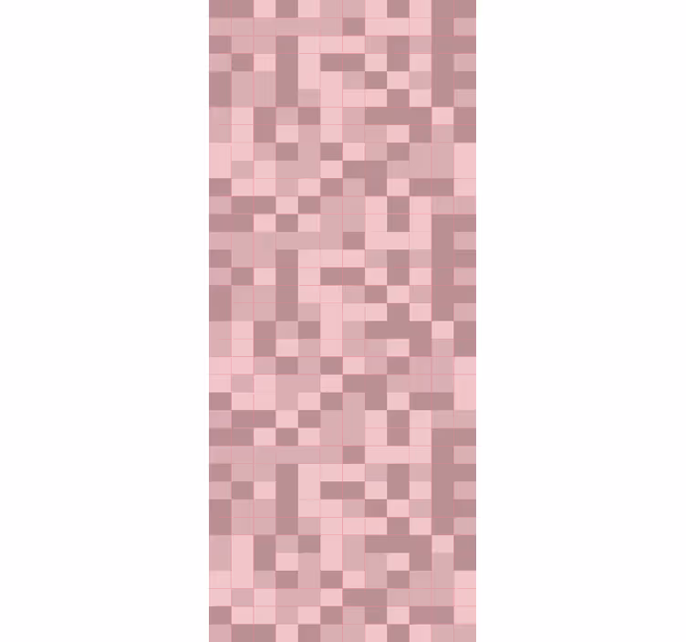 Geometrische tapete mit pixelierter tarnung - TenStickers