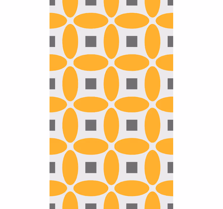 Tapete geometrisch mit geometrischen kreisen - TenStickers