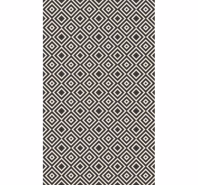 Tapete geometrisch mit diamantmuster motiv - TenStickers