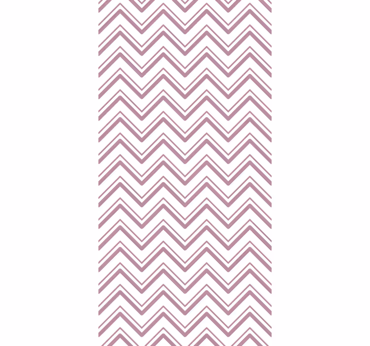 Tapete geometrisch chevron zickzack muster - TenStickers