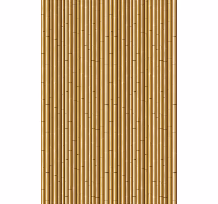 Fototapete wald mit rattanstruktur - TenStickers