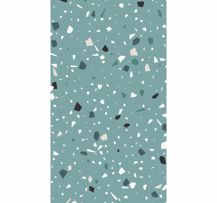 Tapete textur aquamarin terrazzo - TenStickers