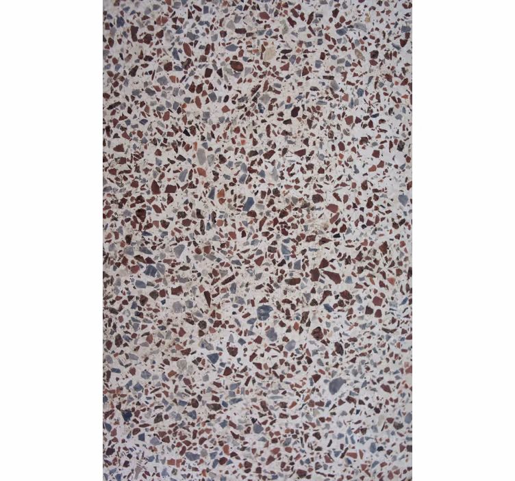 Tapete textur in terrazzo grau - TenStickers