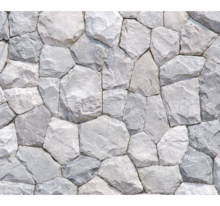 Steintapete mit steinmuster tapis motif de pierres - TenStickers