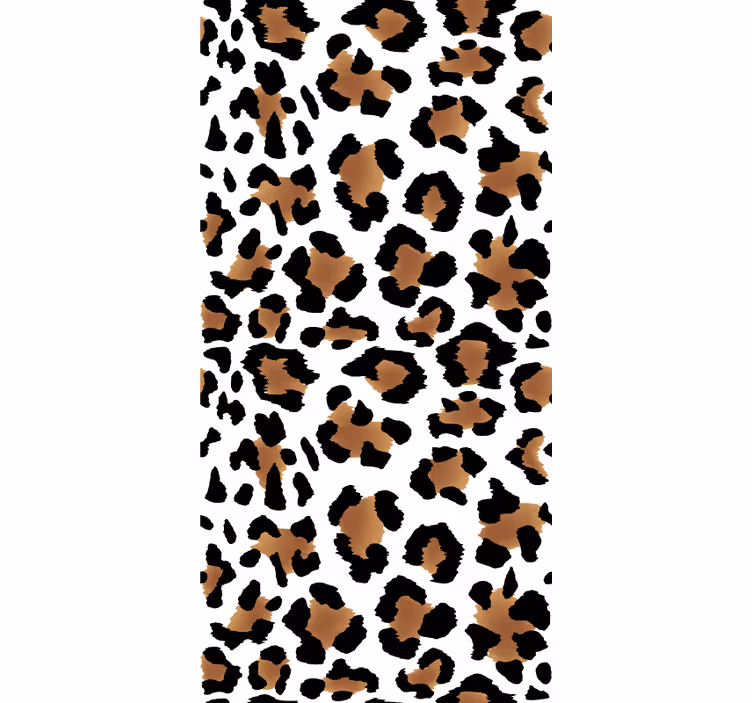 Tapete kinderzimmer mit leopardenflecken-motiv - TenStickers