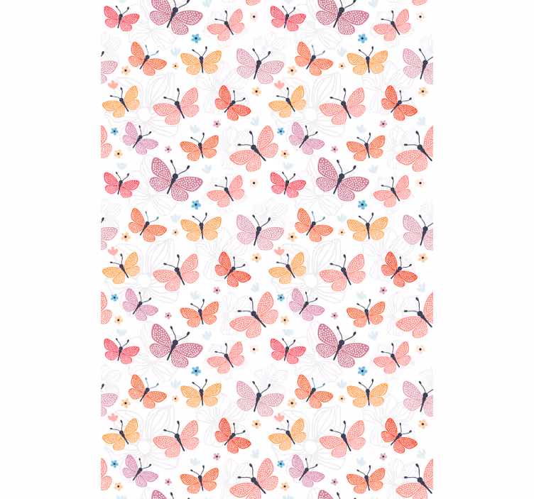 Tapete schmetterling fliegende schmetterlinge - TenStickers