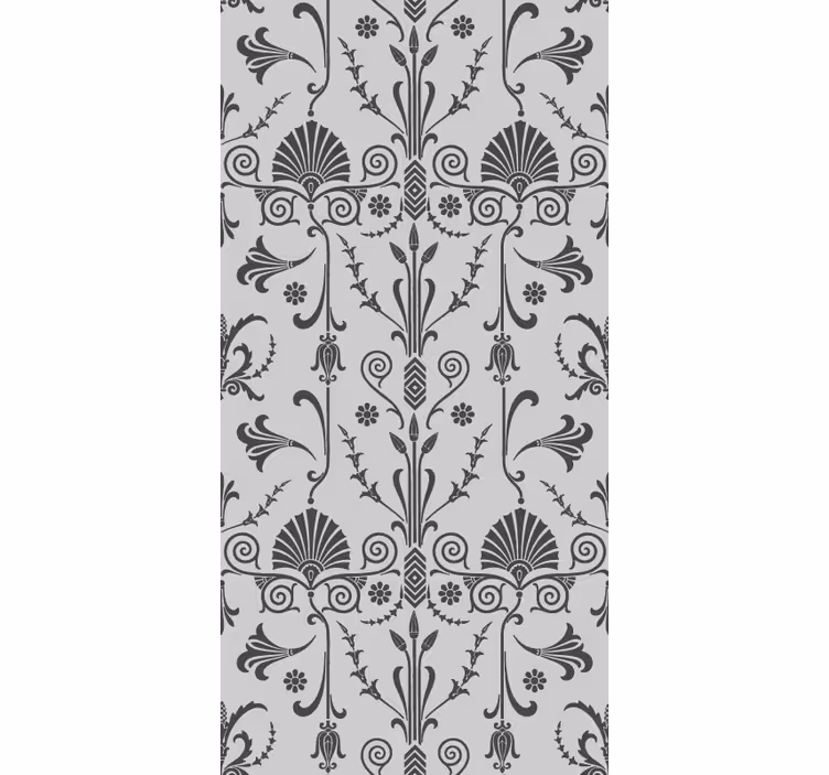 Tapete flur mit anmutigen botanischen arrangements - TenStickers