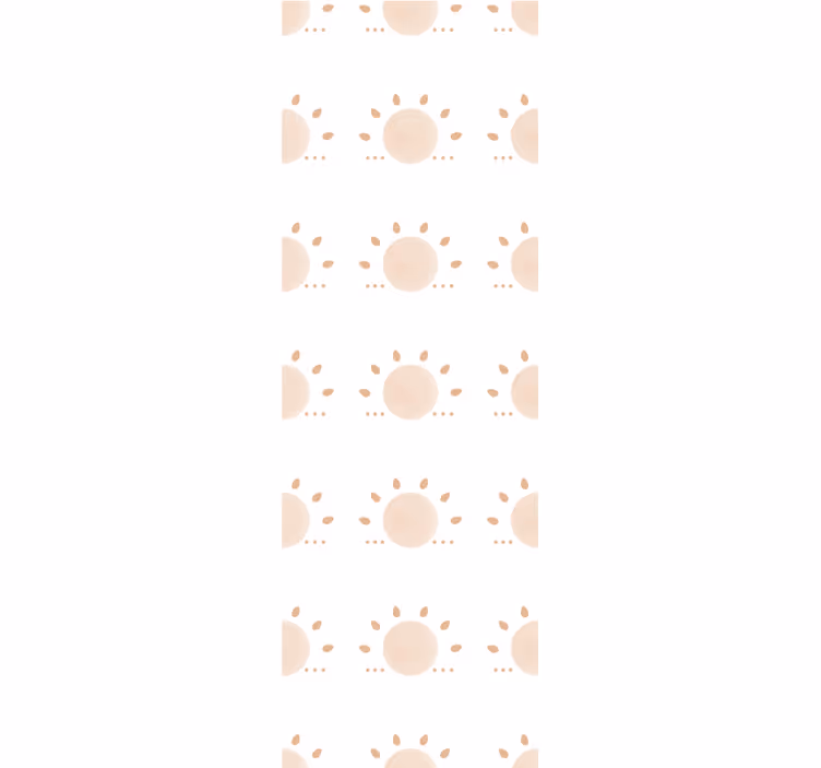 Tapete skandinavisch abstrakte minimalistische sonne - TenStickers