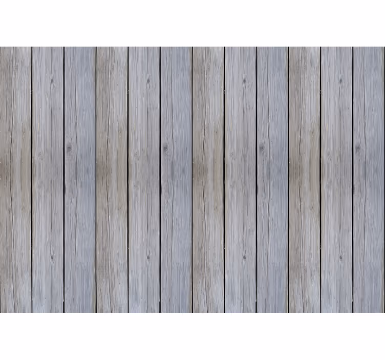 Tapete skandinavisch graues rohes holzdesign - TenStickers