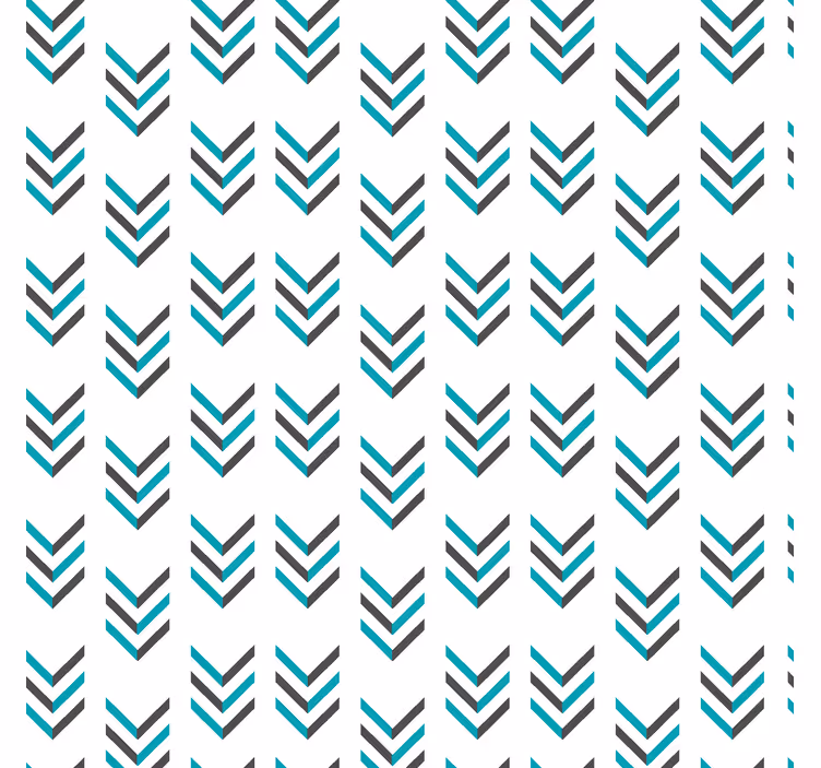 Tapete skandinavisch mit blauen pfeilen - TenStickers
