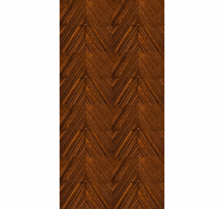 Tapete rustikal mit chevron holz muster - TenStickers