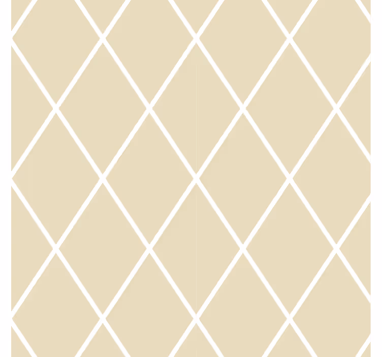 Tapete wohnzimmer mit geometrischem diagonal-muster - TenStickers