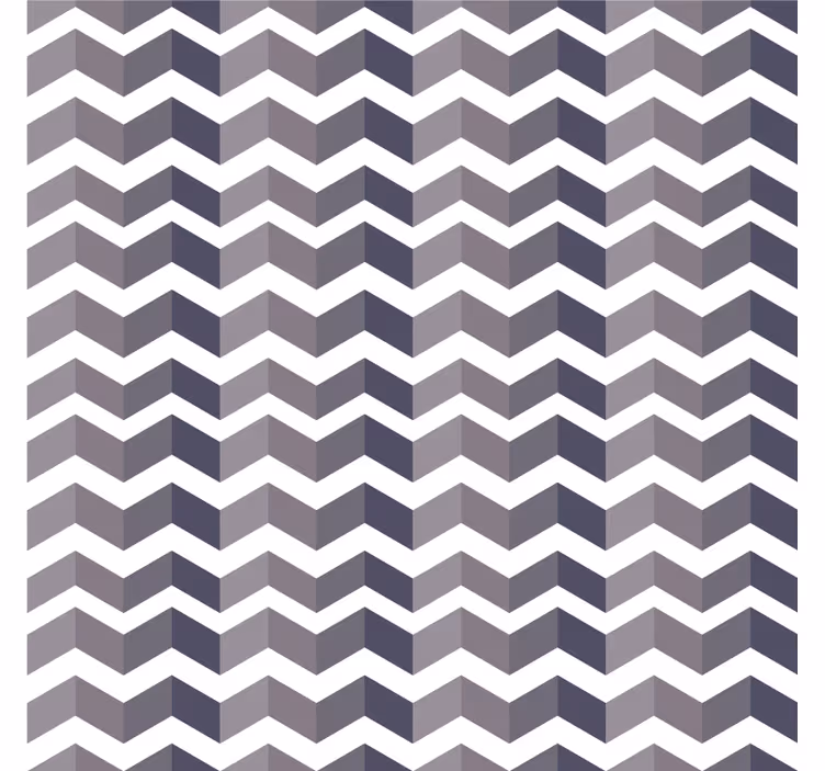 Tapete geometrisch im chevron-stil - TenStickers