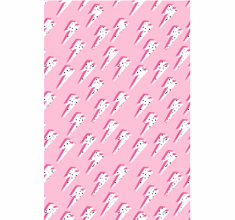 Tapete modern pink blitz - TenStickers