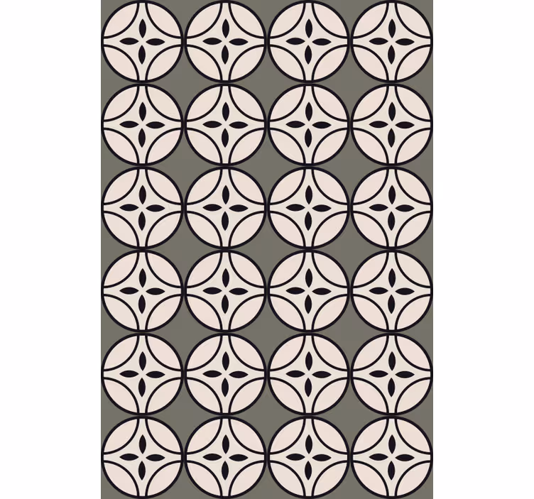 Tapete küche zirkuläre harmonie - TenStickers