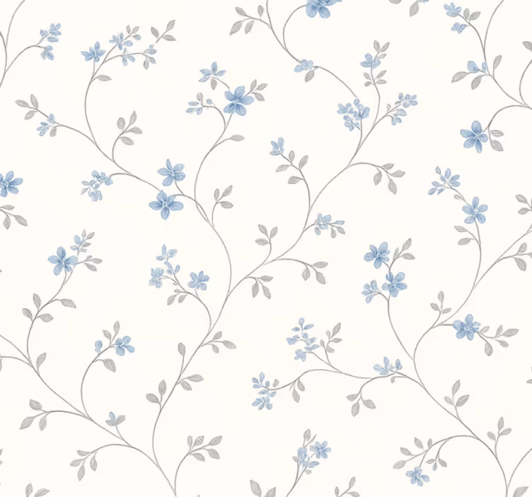 Tapete hochzeit klassischer blauer wiesenteich - TenStickers