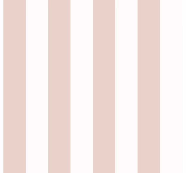 Tapete wohnzimmer in rosa und weiß gestreift - TenStickers