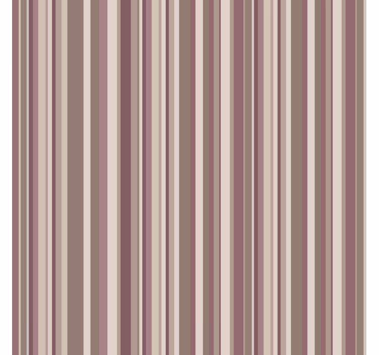 Tapete hochzeit in gestreiftem rosa - TenStickers